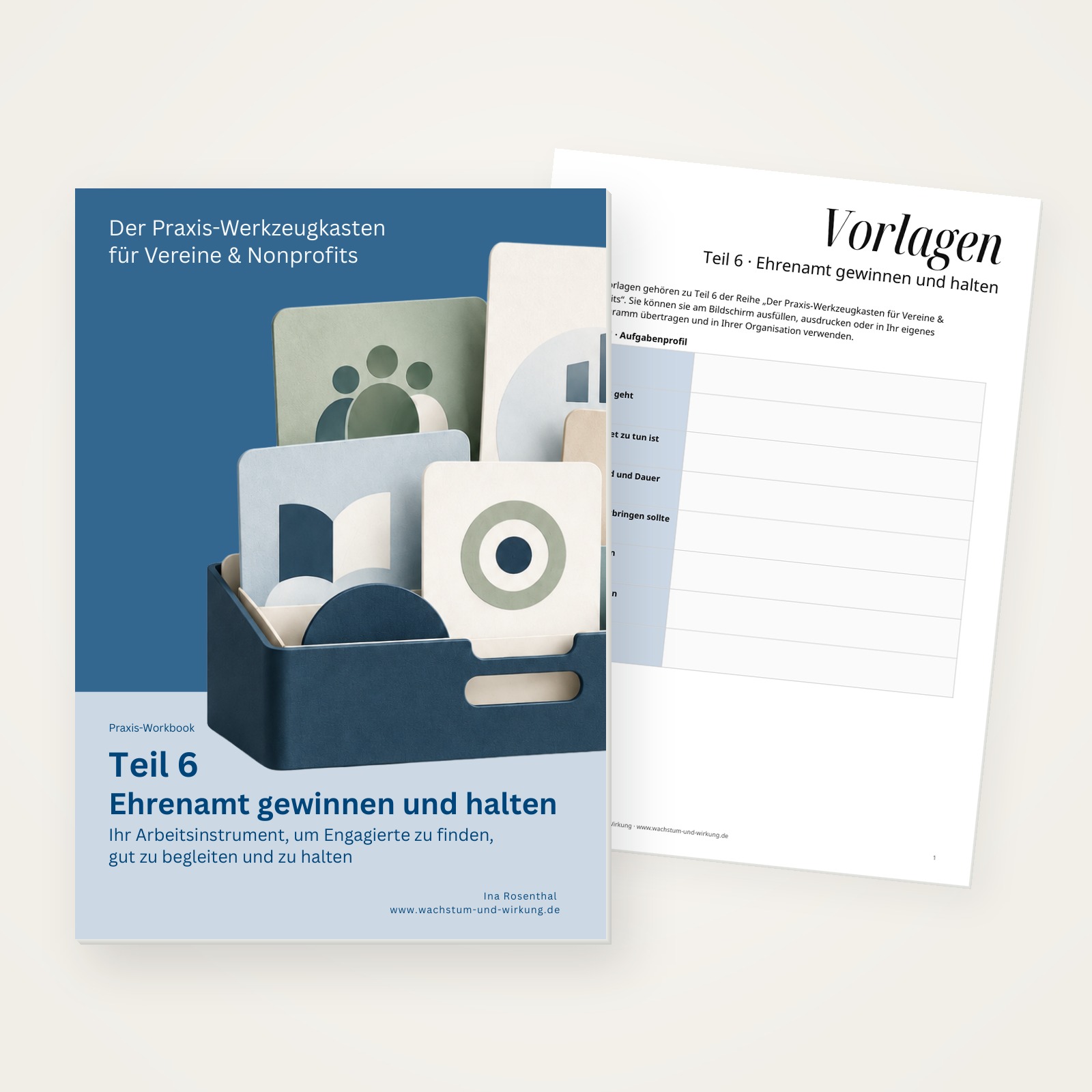 Workbook Ehrenamt gewinnen und halten, Teil 5 der Reihe Der Praxis-Werkzeugkasten für Vereine & Nonprofits