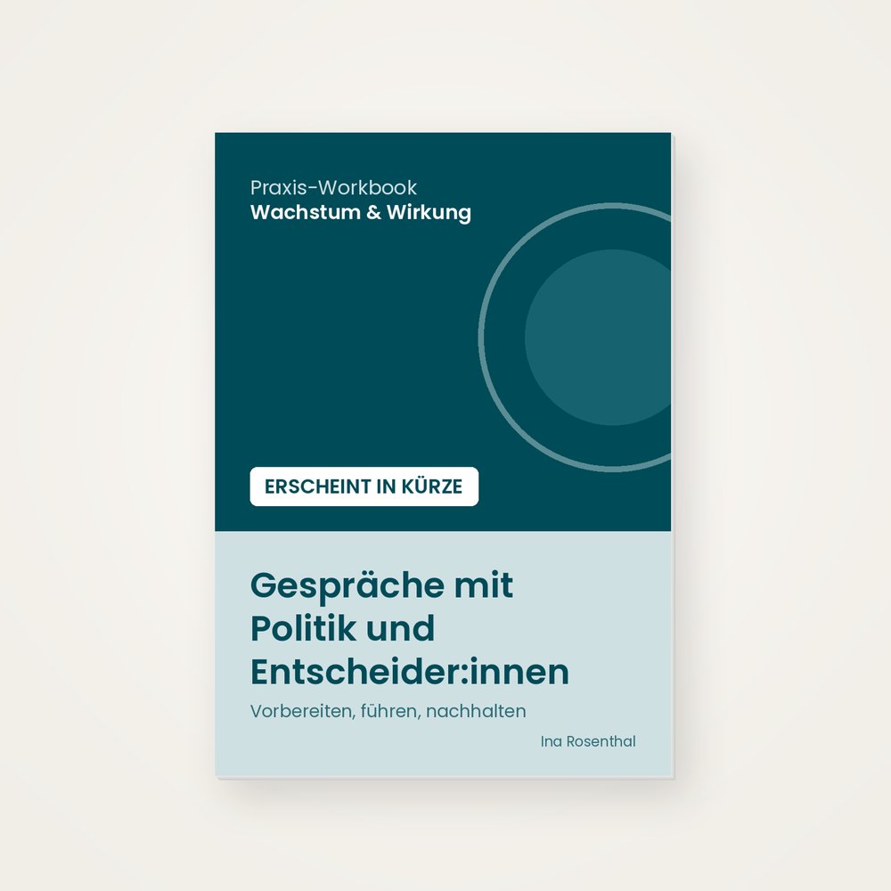 Vorankündigung: Gespräche mit Politik und Entscheider:innen